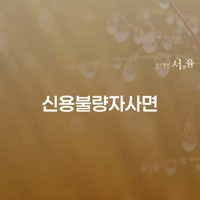 개인회생사무실 개인회생 관련정보